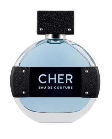 Cher Eau De Couture - Perfume Spray for Men and Women - Fruity and Citrusy Scent with Notes of Bergamot, Jasmine and Vanilla Orchid - Spicy, Bold and Lasting Fragrance - 1.7 FL Oz
