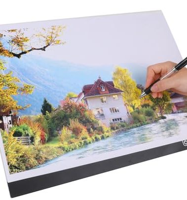 Large A3 LED Light Pad for Diamond Art Painting,Art Light Board, A3 LED Copy Board, Light Tracing Box, Artcraft Copy Table