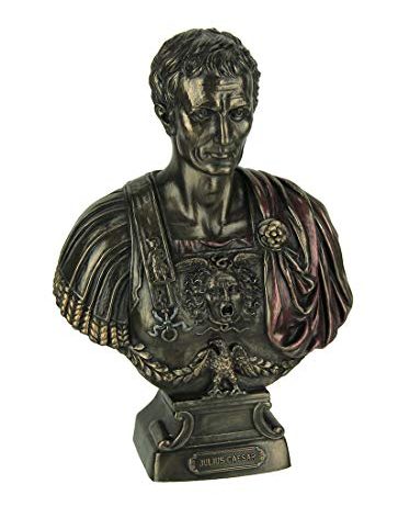 Veronese Resin Statues Julius Caesar Bust Figurine