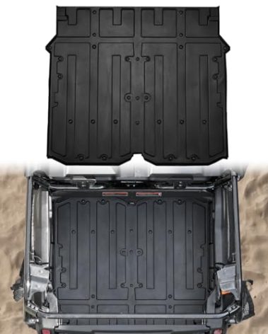 A & UTV PRO Bed Mat Liner for Honda Pioneer 700 4P 2014-2025, All Weather Rear Cargo Bed Mat TPE Material Protection Slush Liner Accessories, Replace OEM # 0SP42-HL3-201, 1PC