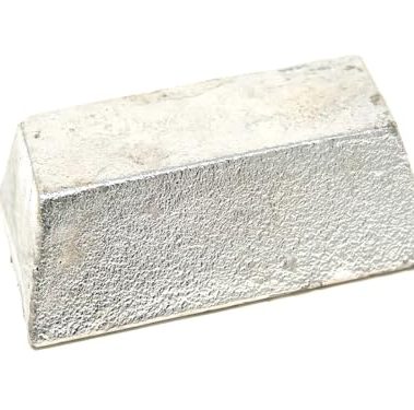 Tin Ingot (2 pounds | 99.9+% Pure) Raw Tin Metal by MS MetalShipper