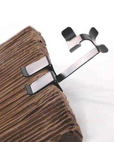 Grip Clip Roof Clips, Safe for Heat Tape, Electric Cable & Roof Heat Cable Installation, Prevents Roof Damage, Easy Nail-Free Outdoor Cable Clips, Your Ultimate Cable Clip (.825-25 Pack)