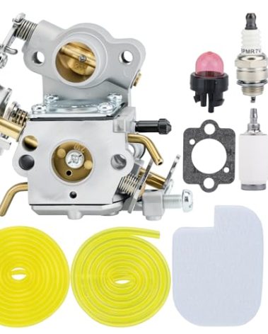 Hipa 545070601 Carburetor for Poulan Pro P3314 PP3816 PP4218 PP3416 PPB3416 PP3516 PP4018 SM4218AV Gas Chainsaw Replace C1M-W26C
