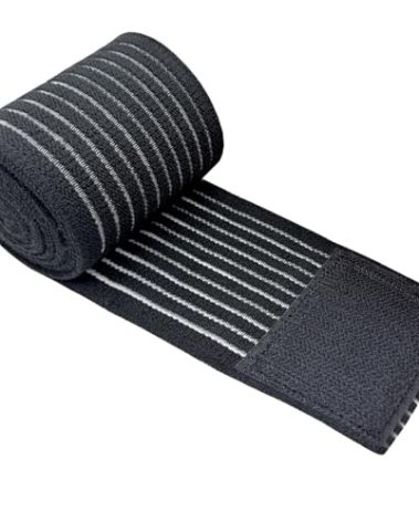 ONETOZERO Cold Pack Strap, Elastic Belt to Wrap Cold Pack, Ice Pack Extender Strap, Add Length to Most Ice Pack, Multifunctional (Black)