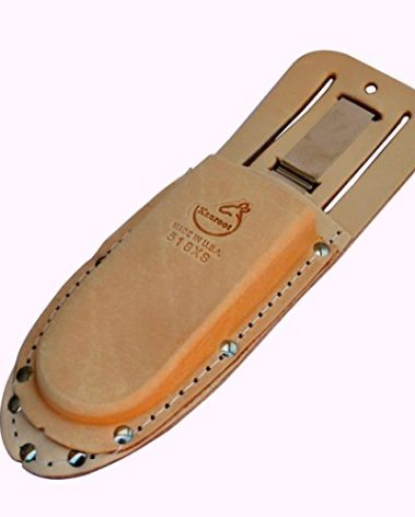 Kanroot 518XS double pocket Scissors, Folding Saw, Hori Hori, and Shears (multi-purpose pouch) *tools not included