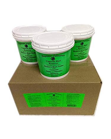 Singerman Laboratories Rust Remover for Concrete (Case of 3 makes 3 gallons)