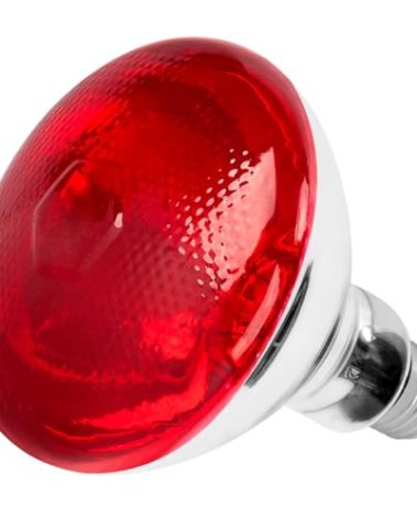 Hoakya Infrared Bulb Heat Lamp, Red Light Therapy Heat Bulbs, Infrared Light Bulb for Body Suitable for E26/E27 Socket