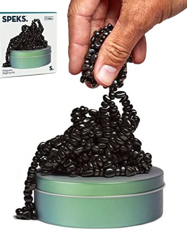 Speks Original Crags Ferrite Putty | 500+ Ferrite Stones in a Tin, Fidget Toy for Stress Relief, Sensory Desk Toy for Adults & Teens 14+ | Tranquility, Medium