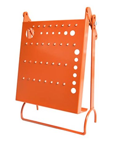 Ladder Platform Accessory, Ladder Work Platform System,Anti-Slip Extension Ladder Tool, Heavy Duty Ladder Work Stand System Accessories Holds 400 Pound (Orange) (Orange)