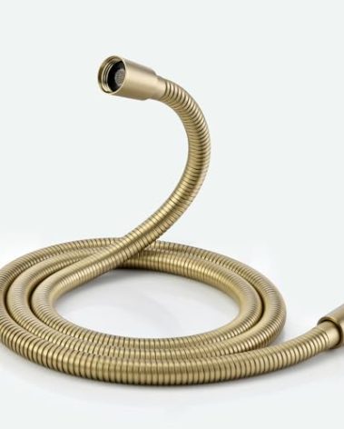 JASYA Gold Shower Hose Extra Long 69 Inches 304 Stainless Steel Handheld Shower Head Hoses Anti Winding Interface Flexible Rv Shower Hoses Replacement For Cleaning Pet 1 Pcs
