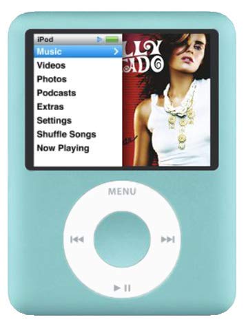 M-Player Compatible with iPod Nano 3rd(4gb,Blue)