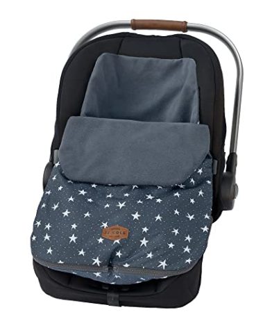 JJ Cole Baby Bundle 365 – Baby Car Seat Cover & Stroller Accessory – Lightweight Baby Bunting for Year Round Comfort