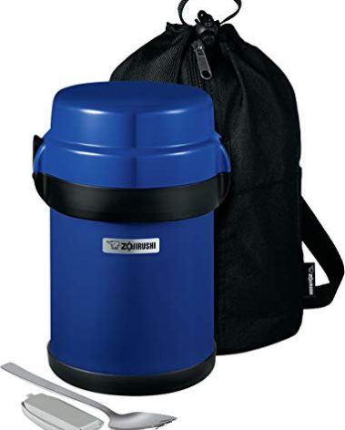 Zojirushi SL-JBE14AZ Mr. Bento Stainless Lunch Jar 41 Oz Blueberry