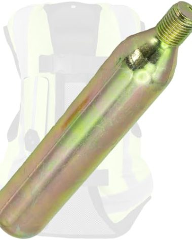 45g (60cc) Motorcycle Safety Air Bag Vest CO2 Kit Cartridge Cylinder 1/2-inch Thread