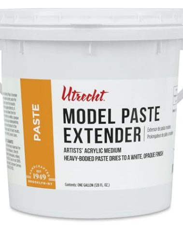 Utrecht Artists' Acrylic Model Paste Extender - 128 oz