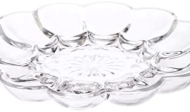 Anchor Hocking Company 10" Presence Egg Plate