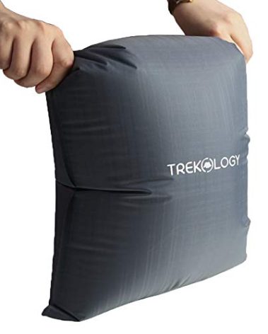 TREKOLOGY 30L Pump Sack Roll Top Compression Pump Bag - Fit for UL Sleeping Mats - Quick & Easy Pumping Sack for Camping Mats, Inflatable Pad, & Sleep Mattress