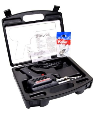 Weller 260 Watt & 200W Professional Soldering Gun Kit with Three Tips and Solder in Carrying Case | D550PK