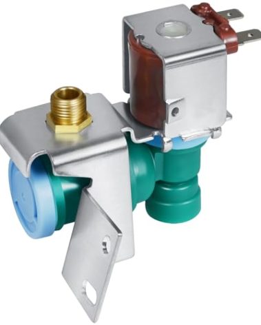 W10394076 W10865826 Refrigerator Water Inlet Valve Compatible with Whirlpool, Kitchen-Aid Refrigerator, Replacement for K-78282 W10726788 W10833705 W10872966 WPW10394076