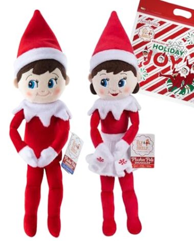 The Elf on the Shelf 12" Plushee Pal® Snuggler Elf Light Girl & Boy