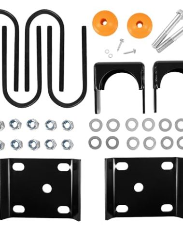 6" Rear Axle Flip Kit For Chevy Silverado GMC C1500 1988-1998 Pickup Truck Lowering Drop Kit