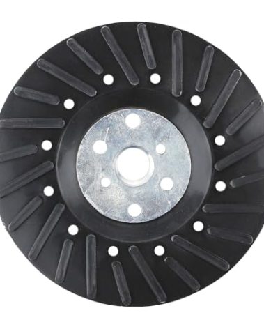 BHA Angle Grinder Ribbed Backing Pad for Resin Fiber Disc, 4.5" x 5/8"-11