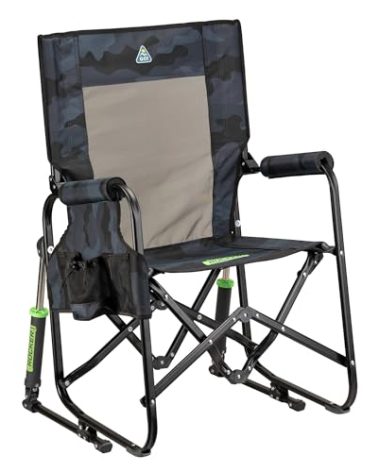 GCI Outdoor Stowaway Rocker - Stealth Camo