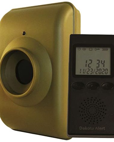 Long Range Motion Sensor System- Dakota Alert MTPR-4000 Wireless Motion Detector & Receiver, Camping Perimeter & Trip Wire Alarm Device, Monitor Driveways, Backyards, Entrances, Deer Trails and More