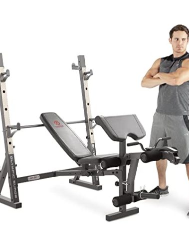 Marcy Olympic Weight Bench for Full-Body Workout MD-857