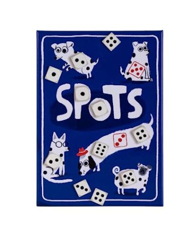 CMYK Spots Dice Game – A Game About Rolling Dice, Pushing Your Luck, and Dogs!