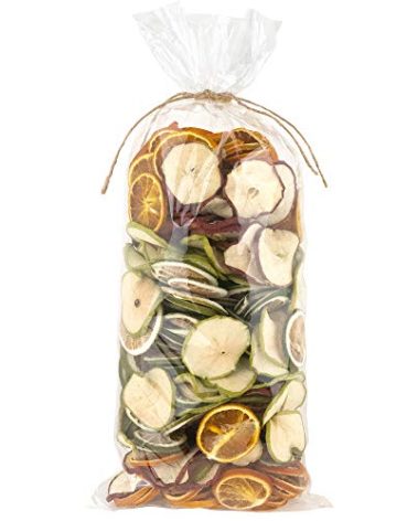 ANDALUCA Natural Vase & Bowl Fillers | Dried Orange, Apple & Citrus Slices| Home Decor (Fruit Slices)