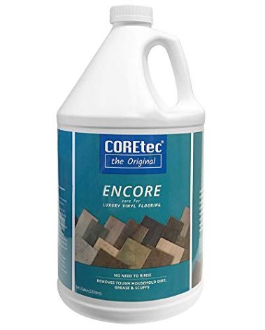 COREtec ENCORE 03Z77 Floor Cleaner Care for Luxury Vinyl Flooring Ready To Use 1 Gallon Refill