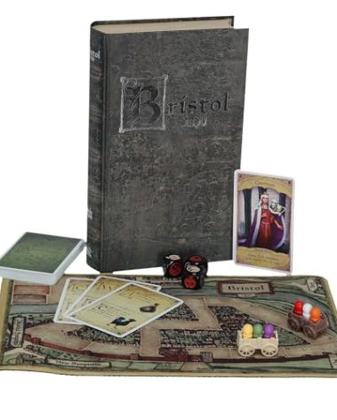 Bristol 1350 Board Game of Strategy, Deceit, and Luck for 1-9 Players