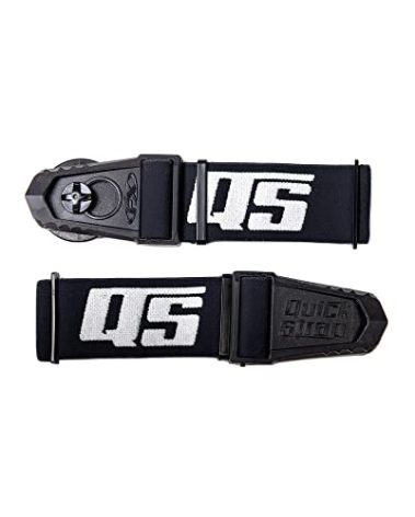 Roko Sports (QS-40) Goggle Quick Strap (Black/Grey/White)