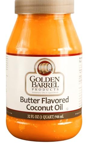 Golden Barrel Butter Flavored Coconut Oil (32 oz.)