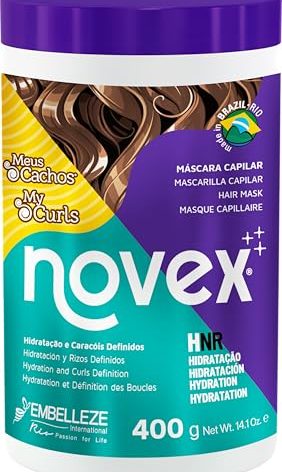 Novex My Curls Extra Deep Hair Care Cream Mask 14oz/400g - Enhanced with a Mix of Oils and Cranberry Extract (Suitable for All Curls)
