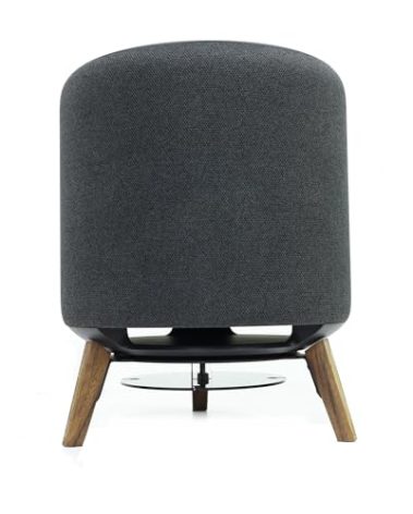 Alloery Subwoofer and Speaker Deaktop Stand,Surround Sound Speaker Stand Mount Holder Compatible with Echo Sub,Echo Studio and Homepod Gen 1 and Gen 2(Walnut)