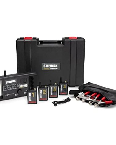 Steelman Wireless ChassisEAR Auto Diagnostic Tool Kit, Identify The Cause of Troubling Vehicle Noises, 4 Transmitters with 50-Foot Range (61082)
