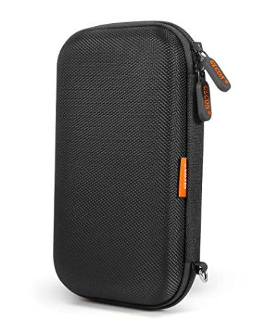 External Hard Drive Case - GLCON Shockproof EVA Carrying Case for WD My Passport Element Seagate Expansion Backup Toshiba 1TB 2TB 4TB - High Protection Portable Travel Electronic Power Bank Bag