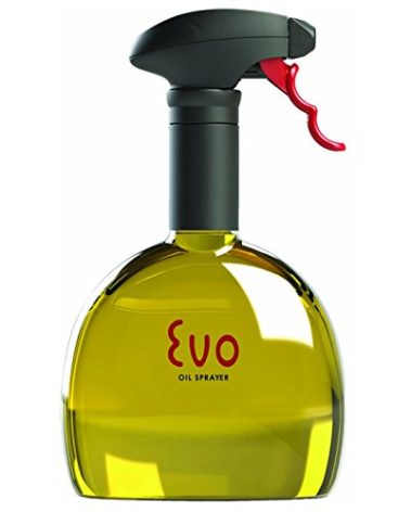 Evo Oil Sprayer 8110/2 Evo Sprayer Bottle, Non-Aerosol for Olive Cooking Oils, 18-ounce Capacity, Set of 2, 18 oz, Yellow