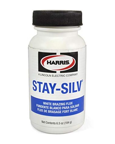 GSParts Harris Stay-Silv Silver White Brazing Flux Paste for Hi Temperature, SSWF7