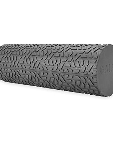 Gaiam Restore Compact Textured Foam Roller for Muscle Repair and Exercise – 12”L X 4" Diameter Massager Roller – Ideal for Improved Circulation and Easing Muscle Tension
