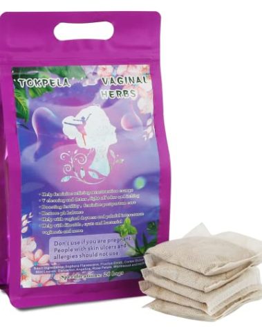 TOKPELA Yoni Herbs for Cleansing, 100% Organic V Steaming Herbs（Filter Bag Packaging), Yoni Kit, V Steam Herbs Tone & Rejuvenate for Women - V Cleansing，Ph Balance（20 Steams）