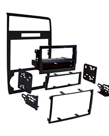 Metra 99-6519B Single/Double DIN Installation Dash Kit for Select Dodge Vehicles (Black)