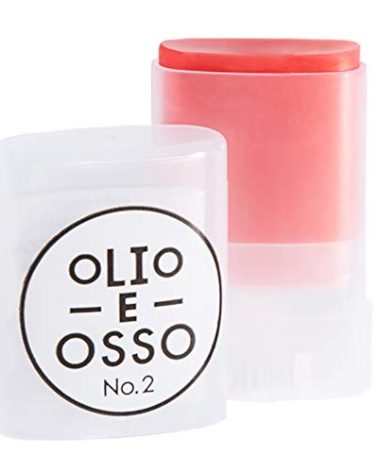 Olio E Osso - Natural Lip + Cheek Balm | Natural, Non-Toxic, Clean Beauty (No. 2 French Melon, 0.35 oz | 10 g)