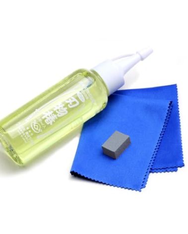 Yoshihiro 100% Pure Tsubaki Japanese Knife Maintenance Oil 3.4oz(100ml) with Complimentary Sabitori Rust Eraser and Microfiber Cloth
