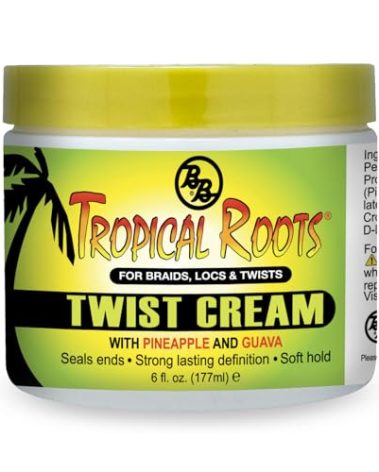 Bronner Brothers Tropical Roots Twist, CREAM 6.0 Fl Oz