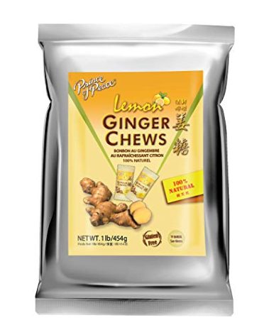 Prince of Peace Ginger Chews With Lemon, 1 lb. – Candied Natural Candy