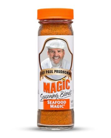 Chef Paul Seafood Magic Seasoning Blends | After-Boil Seafood & Fish Fry Seasoning Mix | Perfect for Crab, Shrimp & Salmon | Spices & Seasonings | Gluten & MSG Free | 2 Oz (Pack of 1)