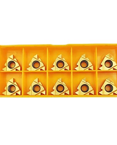 10PCS 16ER AG60 / 16IR AG60 CNC Lathe Indexable Threading Carbide Insert Blade (16ER AG60)
